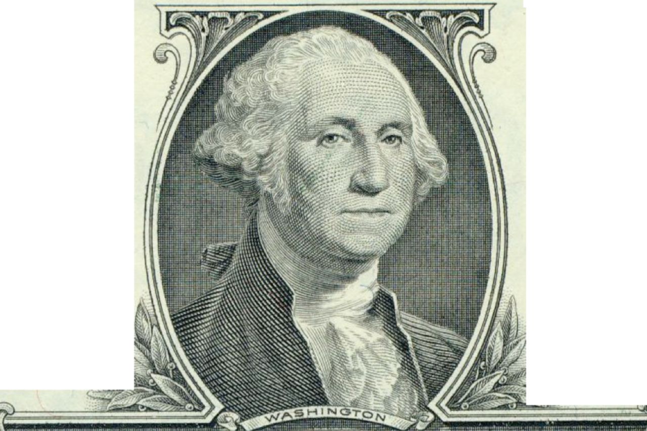 1 Dolar - Omega içindeki George Washington