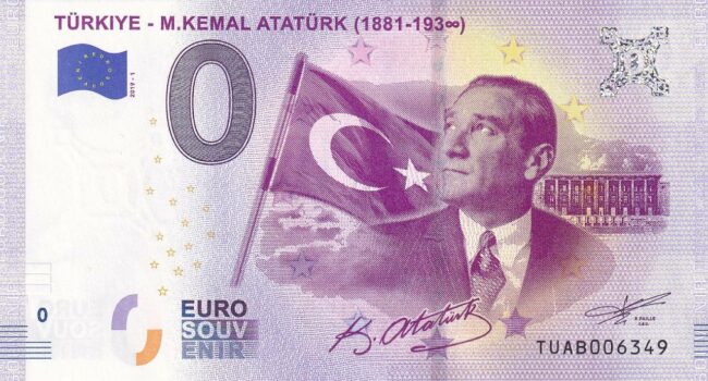 0 Euro Atatürk TUAB006349