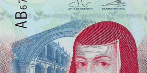 Yılın Banknotu Ödülü 2020 - 100 Meksika pesosu